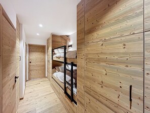 1 bedroom, bed sheets - Ash tree - Les Gets - Village center (Les Gets)