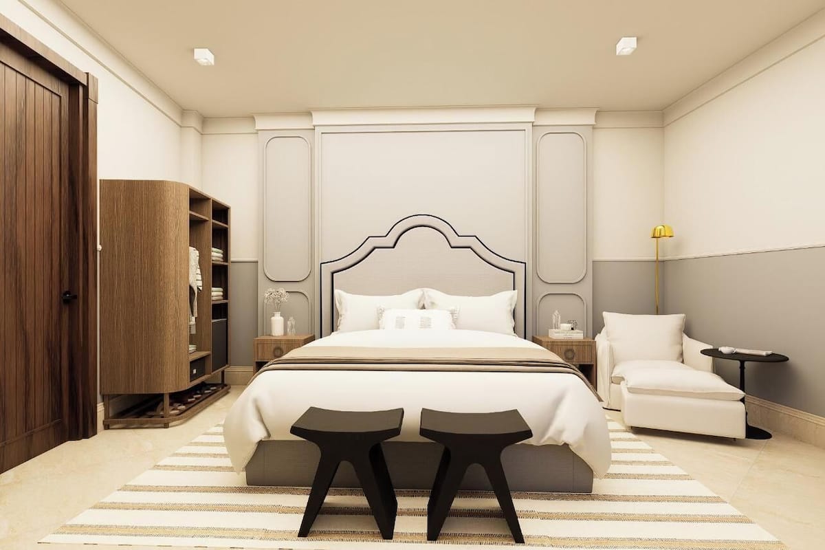 Premium bedding, down comforters, pillowtop beds, minibar