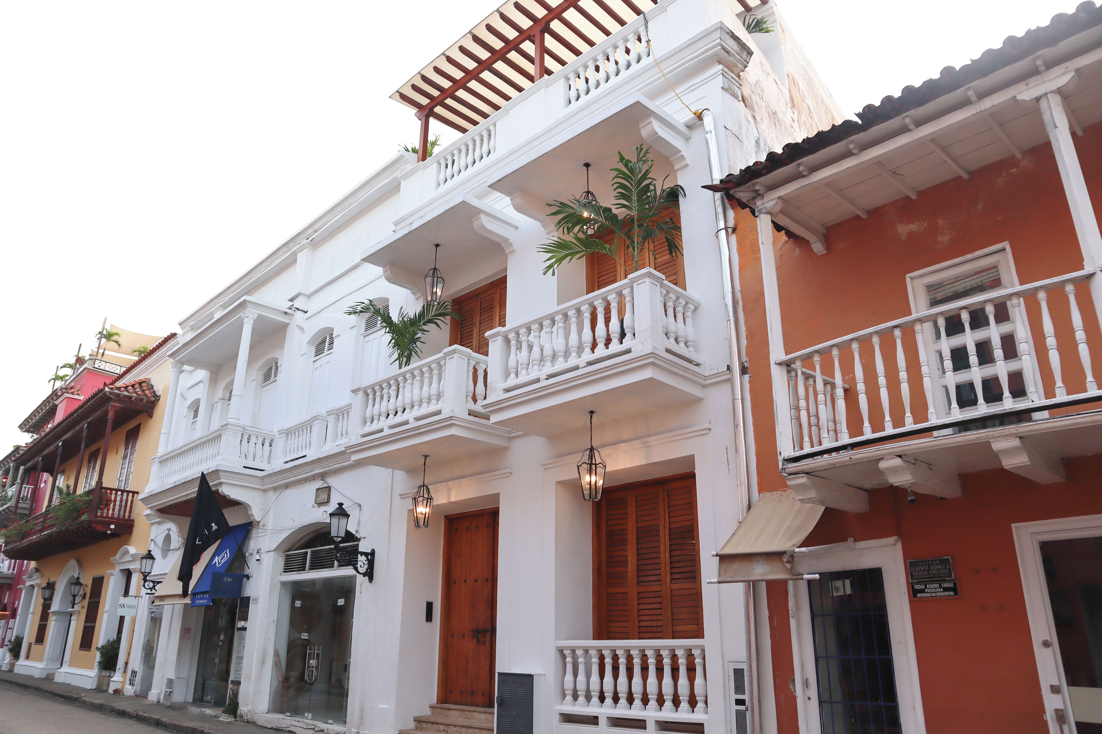 Façade de l’hébergement