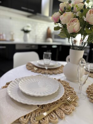 Dining - Charming apartment near Strasbourg - Your getaway with family or friends (Lingolsheim)
