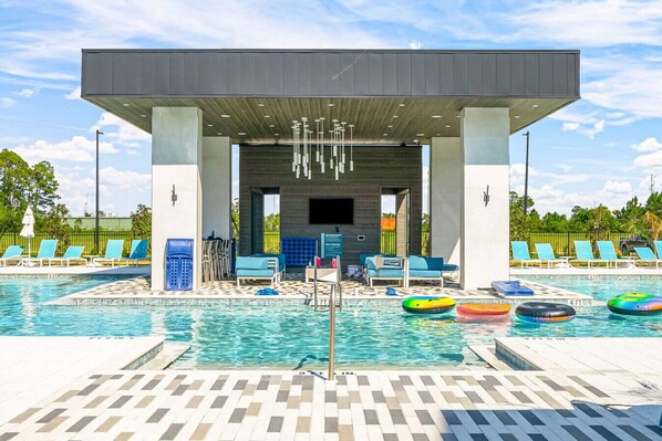 Pool - Panama City Escape | 3BR Apt w/ Pool & Balcony! (Panama City Beach)