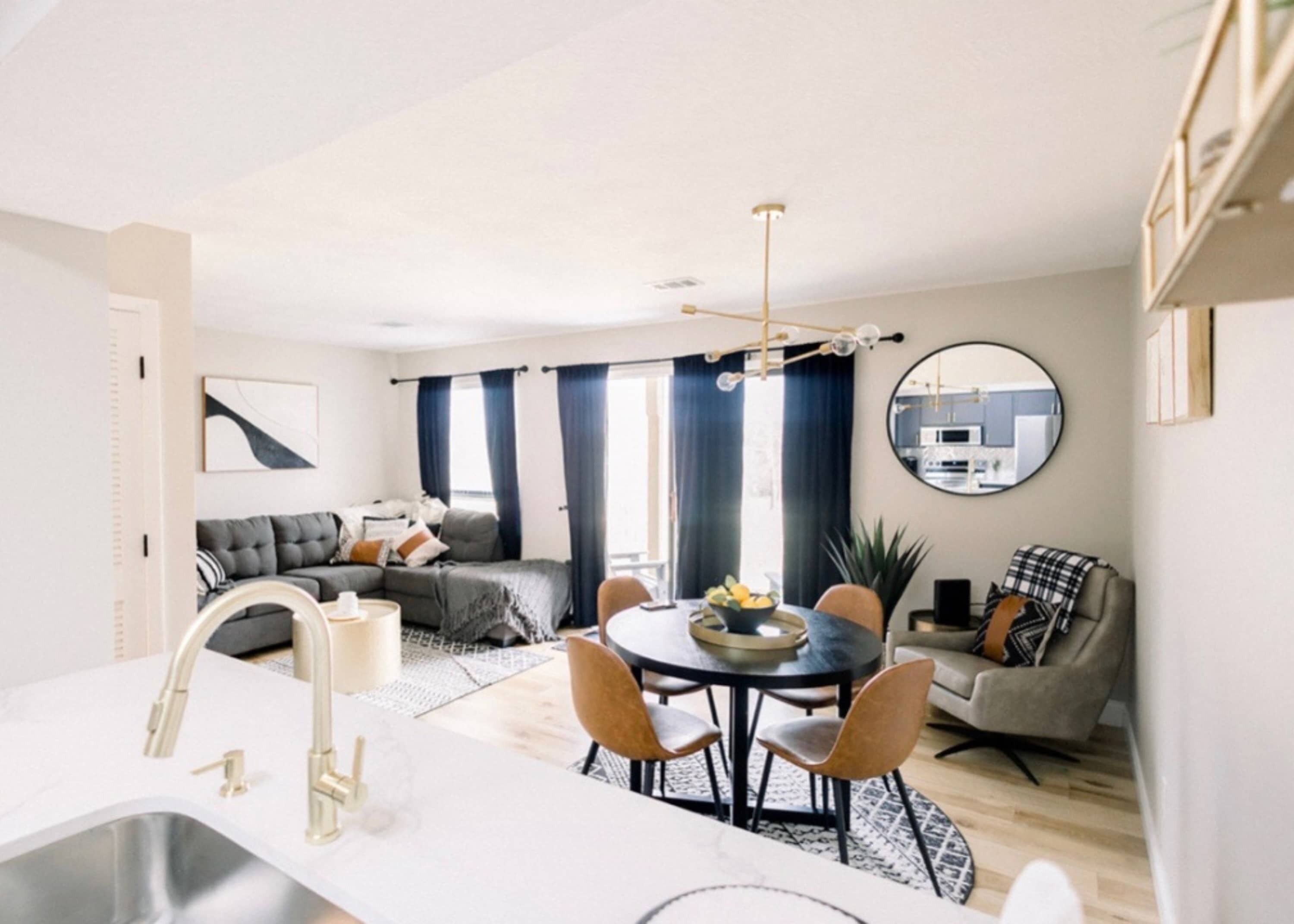 Condo, 1 King Bed with Sofa bed, Patio, Golf View (Suite Dreams) | Living area | 42-inch flat-screen TV with digital channels