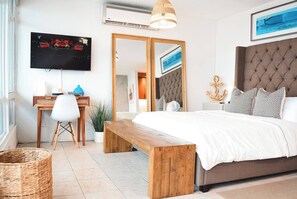 1 bedroom, iron/ironing board, travel cot, bed sheets