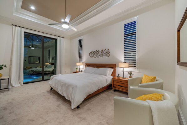 4 bedrooms, desk, free WiFi, bed sheets
