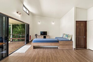 Bungalou, diversos llits, primera línia de mar | Sala d'estar
