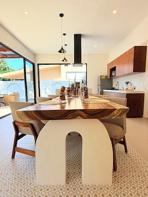 Dining - Luxury Mediterranean Villa with Private Pool (Puerto Morelos)