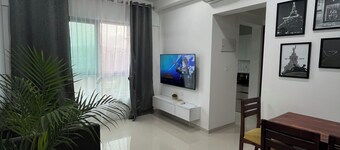 Charming 1BHK apartment in welcoming Thane with AC