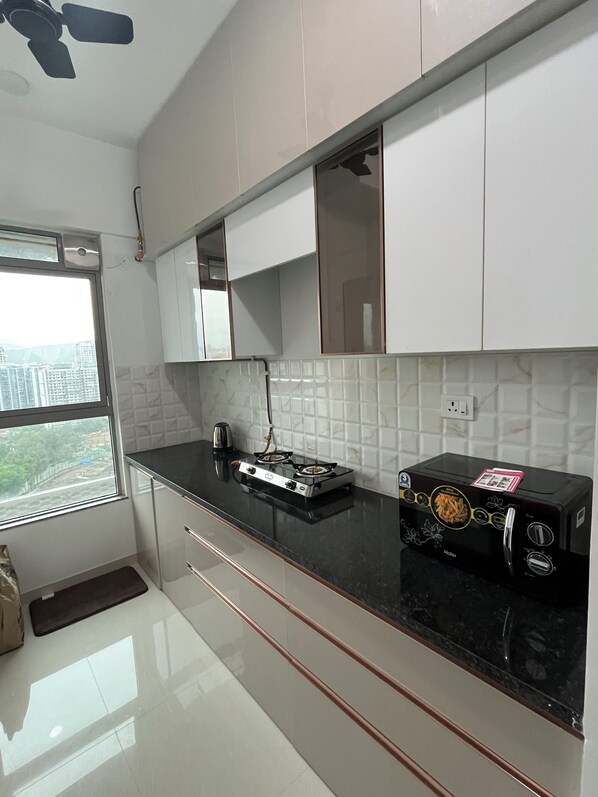 Microwave, stovetop