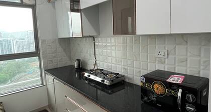 Charming 1BHK apartment in welcoming Thane with AC