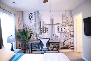 Iron/ironing board, WiFi, bed sheets