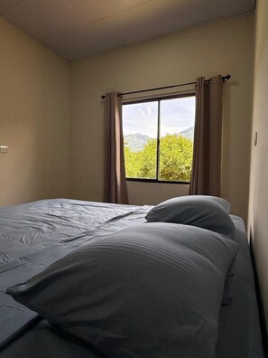 Phòng đôi Economy, 1 giường cỡ king, quang cảnh núi | Truy cập Internet không dây miễn phí 