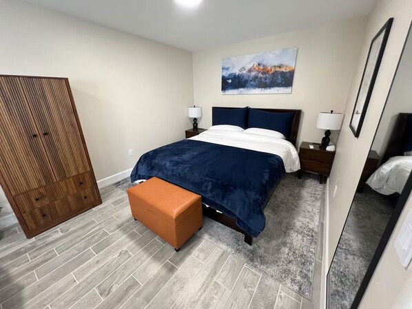 1 bedroom, desk, iron/ironing board, free WiFi