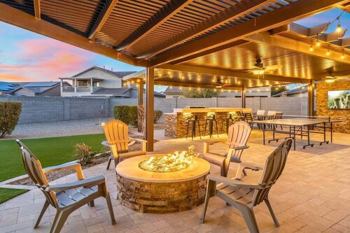 *NEW* Luxe Nascar Pool Paradise Fire Pit Ping Pong