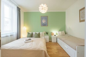 1 bedroom, iron/ironing board, free WiFi, bed sheets