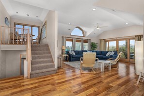 Smart TV, table football - Quackin n' Relaxin: Pet Friendly, Oceanside in Duck, Private Pool and Hot Tub! (Duck)