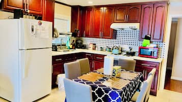 Microwave, oven, stovetop