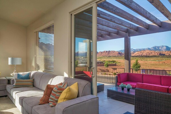 Smart TV, table football, ping pong