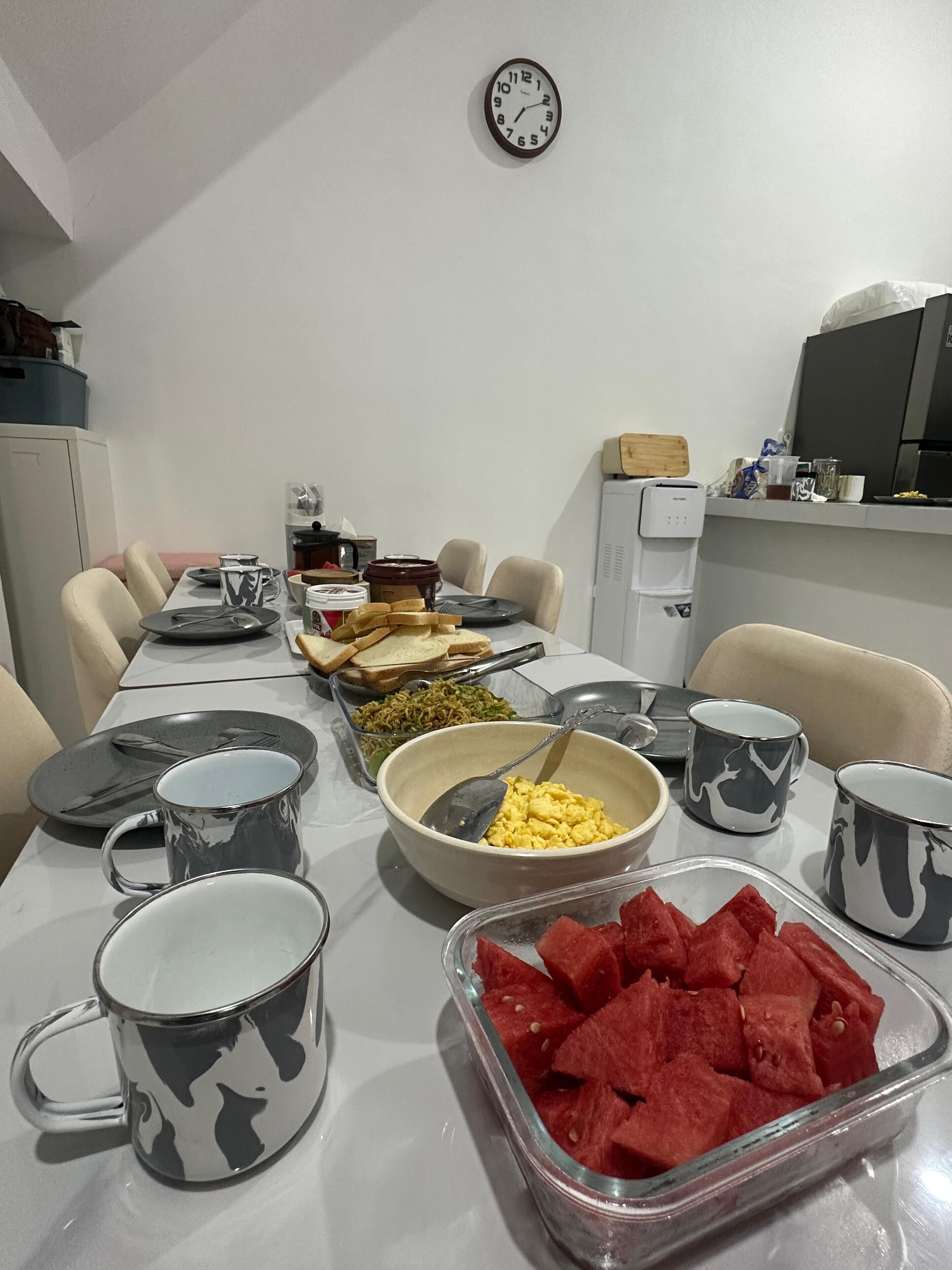 Free daily local cuisine breakfast