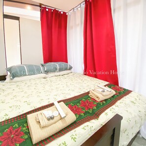 5 chambres, Wi-Fi, literie fournie