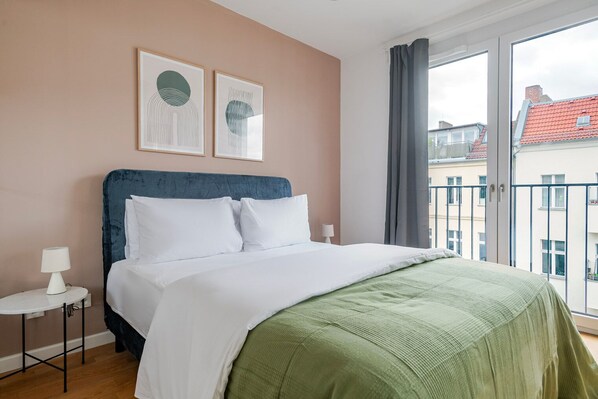 2 chambres, fer et planche à repasser, Wi-Fi, literie fournie