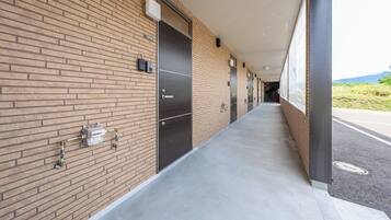 Entrada de la propiedad