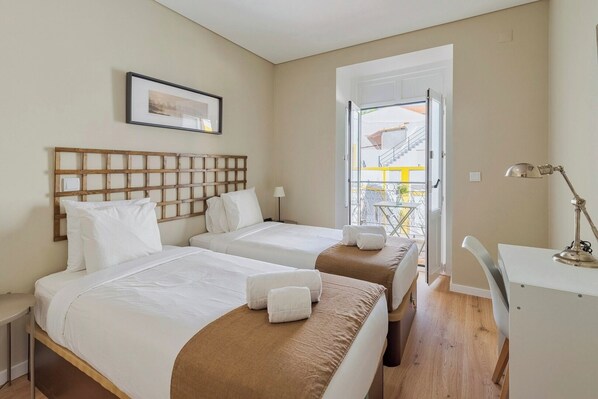 2 bedrooms, iron/ironing board, travel crib, WiFi