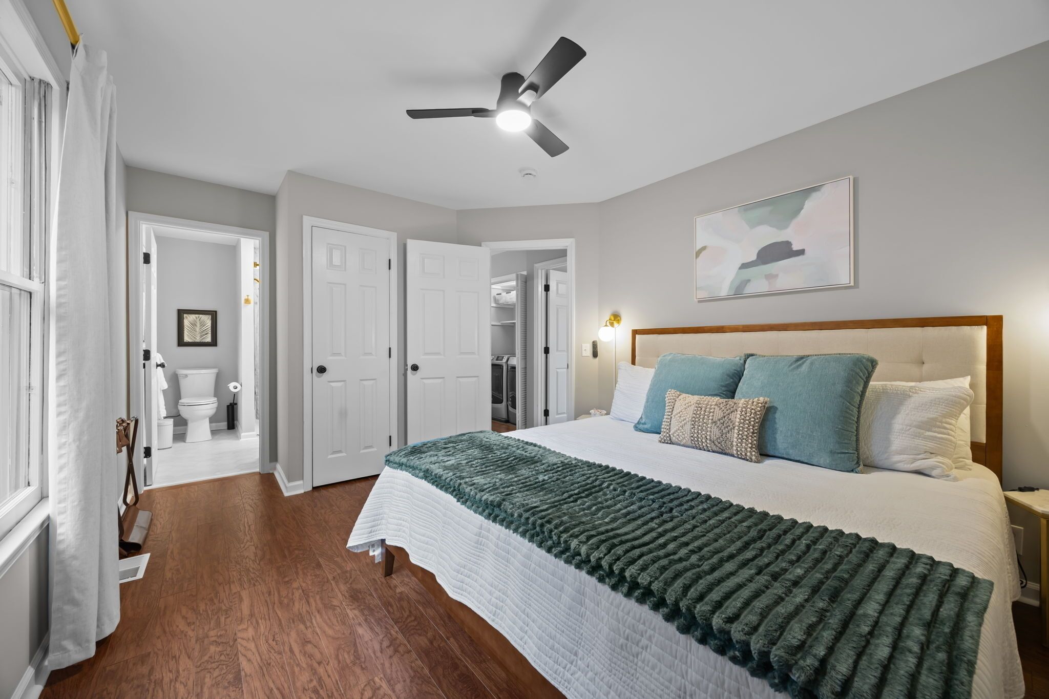 2 間睡房、熨斗/熨衫板、免費 Wi-Fi、床單