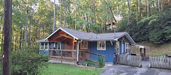 Blue Smoke Cottage - Comfortable Cottage in the Mountains - Hot Tub - Fireplace
