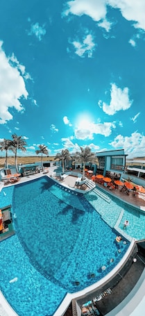 Presidential Suite, Pool View | Exterior. All In Hotel Club