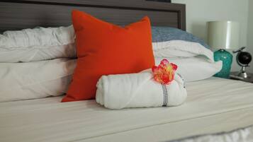 1 bedroom, iron/ironing board, internet, bed sheets