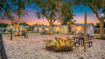 Overnattingsstedets uteområder