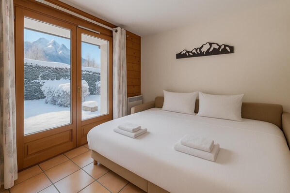 2 chambres, literie fournie