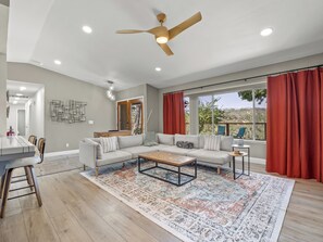 Smart TV, table tennis, books