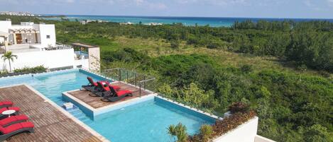 Apartment, 1 Bedroom, Balcony, City View | Pool