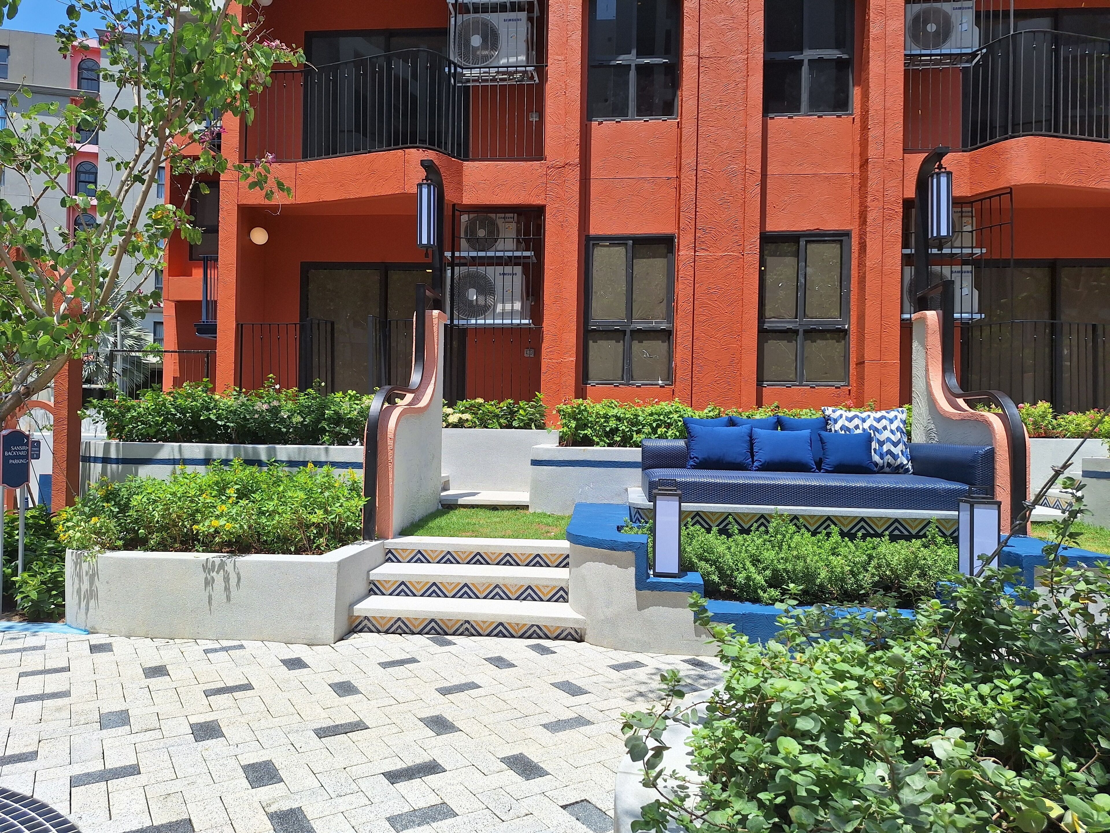 Enceinte de l’hébergement