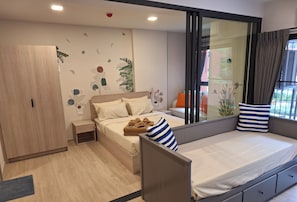 1 chambre, Wi-Fi gratuit, draps fournis