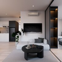 Family Room | Living area | 55-inch Smart TV with digital channels