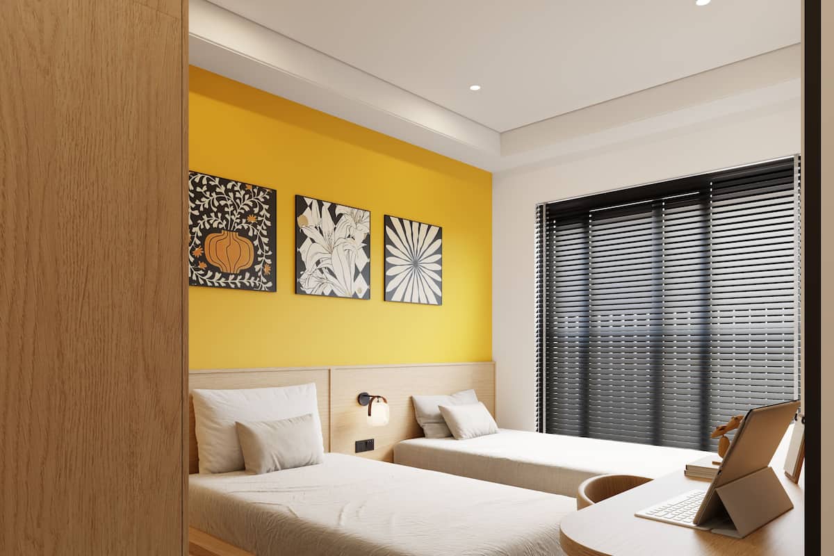 Triple Room | In-room safe, desk, laptop workspace, blackout curtains