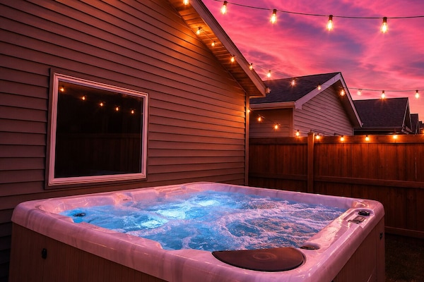 Bain à remous extérieur