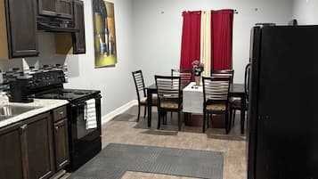 Microwave, oven, stovetop