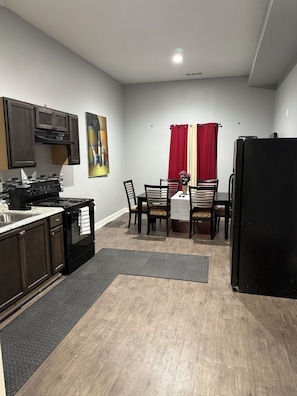 Microwave, oven, stovetop
