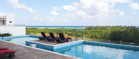 Apartment, 1 Bedroom, Balcony, City View | Pool