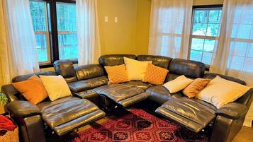 TV, video games, DVD player, books