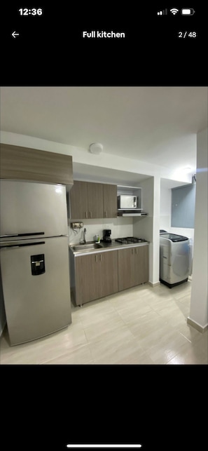 Microwave, stovetop