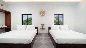 Kamar Twin Deluks, 1 kamar tidur | Wi-Fi gratis