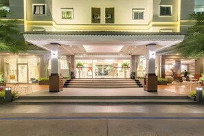 Façade de l’hébergement