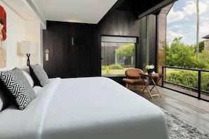 5 habitaciones, escritorio, wifi y ropa de cama