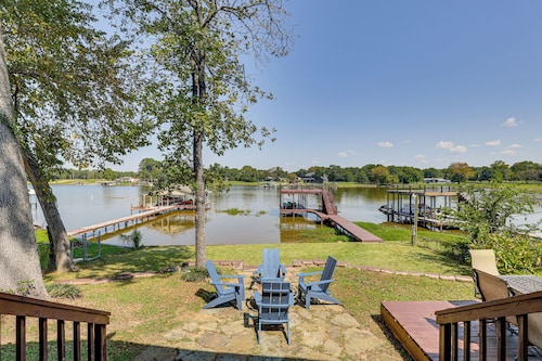 Lakefront Escape w/ Game Room & Dock in Mabank!