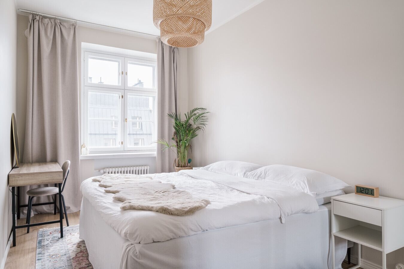 1 bedroom, desk, iron/ironing board, free WiFi