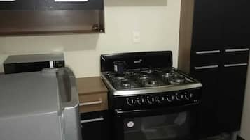 Microwave, oven, stovetop